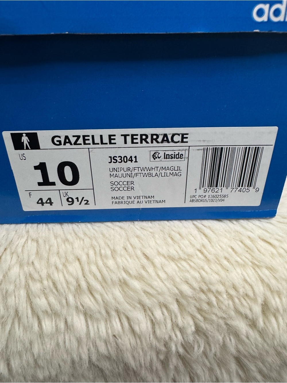 adidas Gazelle Terrace - Size 10 - Picture 6 of 6